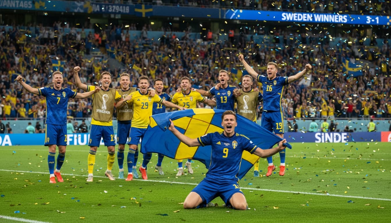 Sveriges chanser till VM 2026 - Vad krävs för kvalificering?