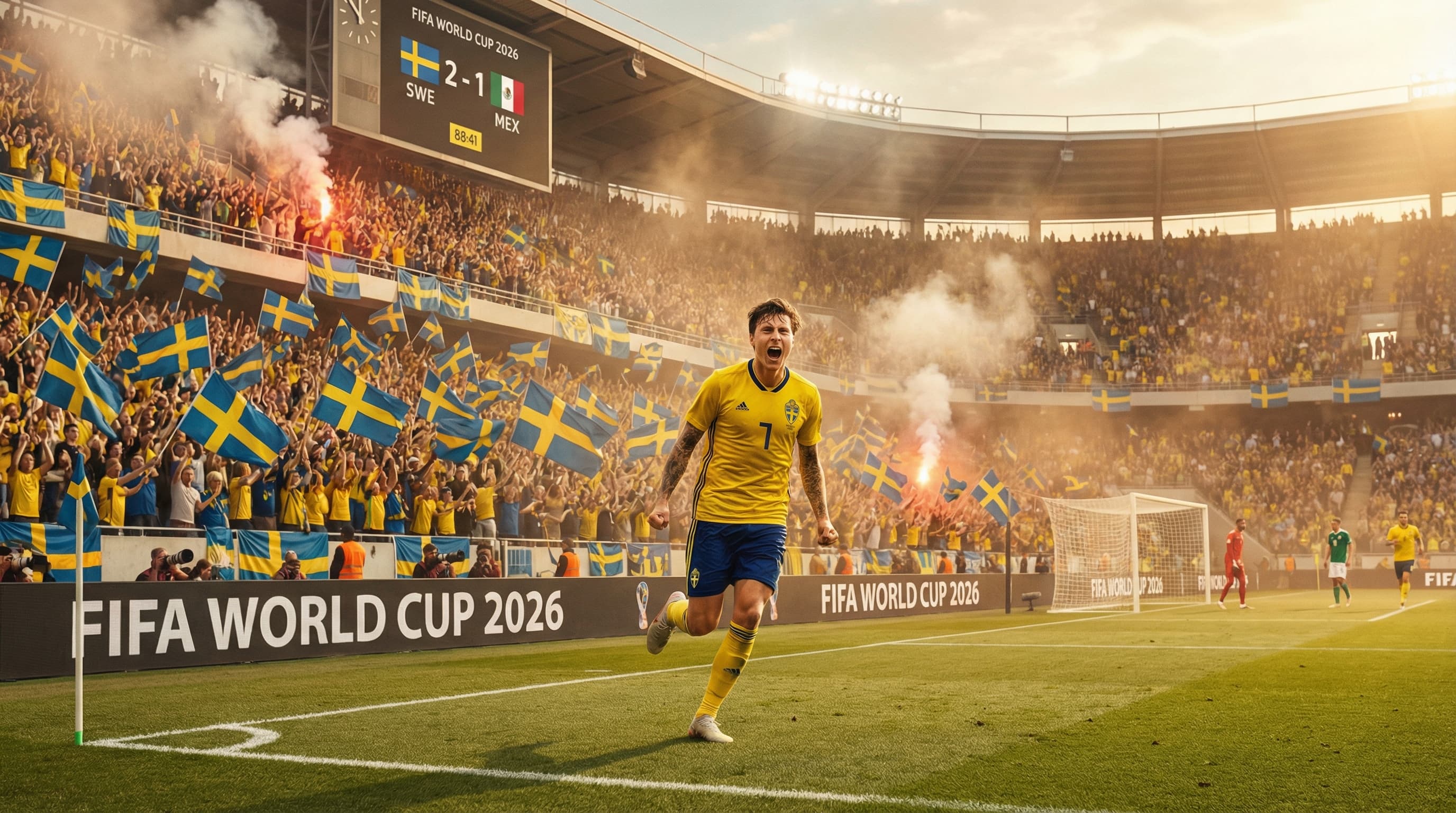 VM 2026 Stadion med publik